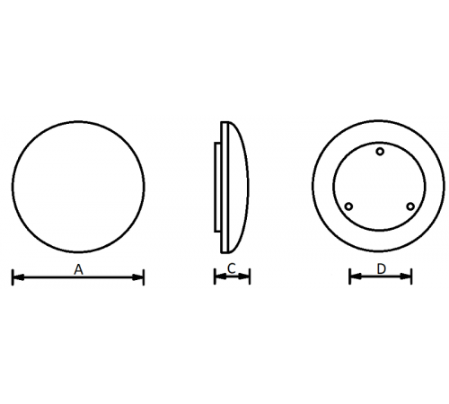 Светильник светодиодный FAST 12W 840 WH STANDARD  1871000010  Световые Технологии