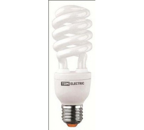 Лампа энергосберегающая КЛЛ-HS-9 Вт-2700 К-Е14  SQ0323-0021  TDM