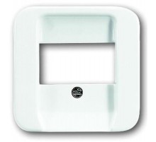 Плата центральная (накладка) для розеток громкоговорителя 0247, 0248, серия Reflex SI, цвет альпийский белый  1724-0-4327   2CKA001724A4327  ABB