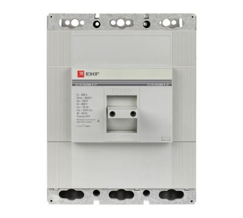 Выключатель автоматический ВА-99 800/800А 3P 35кА EKF PROxima  mccb99-800-800  EKF