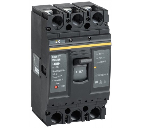 Выкл. авт. ВА88-37 3Р 400А 35кА MASTER IEK  SVA40-3-0400-02  IEK