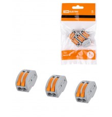 Соединительная клемма СК-412 (2,5мм2) (5 шт/упак)  SQ0527-0011  TDM