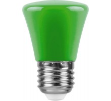 Лампа светодиодная для белт лайта LB-372 (1W) 230V E27 зеленый Колокольчик  25912  FERON