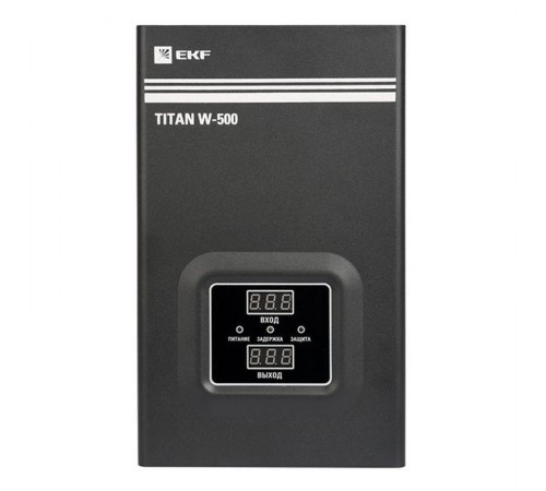 Стабилизатор напряжения настенный 0,5 кВт EKF PROxima  stab-w-500  EKF