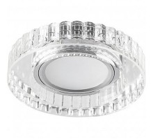 Светильник встраиваемый с LED подсветкой CD985 потолочный MR16 G5.3 прозрачный  32662  Feron