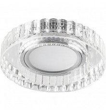 Светильник встраиваемый с LED подсветкой CD985 потолочный MR16 G5.3 прозрачный  32662  Feron