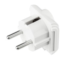 Сетевой переходник "КВАДРАТ" белый PROCONNECT Индивидуальная упаковка шт  11-1011-9  PROconnect