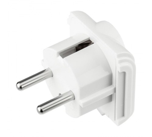 Сетевой переходник "КВАДРАТ" белый PROCONNECT Индивидуальная упаковка шт  11-1011-9  PROconnect