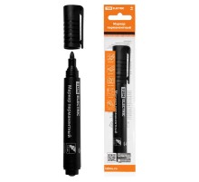 Маркер перманентный 1-3 мм, черный (пакет) круглый наконечник  SQ0594-0122  TDM