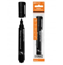 Маркер перманентный 1-3 мм, черный (пакет) круглый наконечник  SQ0594-0122  TDM