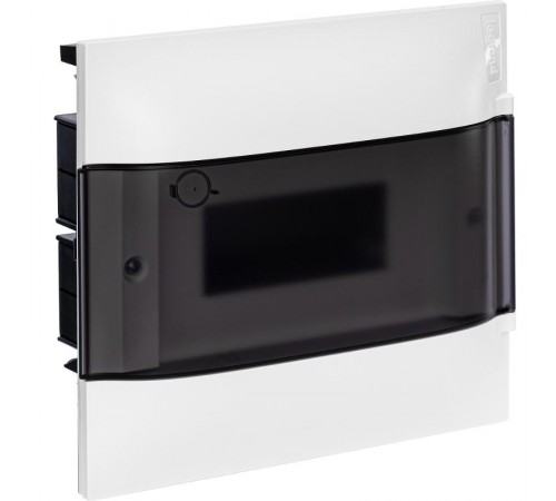 Practibox S Пластиковый щиток Встраиваемый 1X8 Дымчатая дверь  134558  Legrand