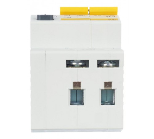 Выключатель автоматический дифференциального тока АД12 2п 16А C 10мА тип AC (3 мод)  MAD10-2-016-C-010  IEK