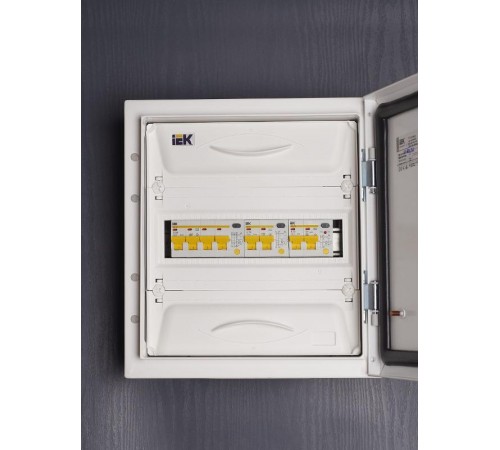 Выключатель автоматический дифференциального тока АД12 2п 16А C 10мА тип AC (3 мод)  MAD10-2-016-C-010  IEK