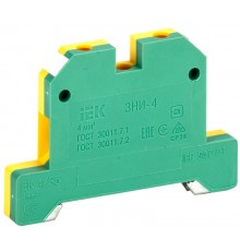 Зажим наборный ЗНИ-4PEN 4мм2 (JXB-земля)       YZN20-004-K52  IEK
