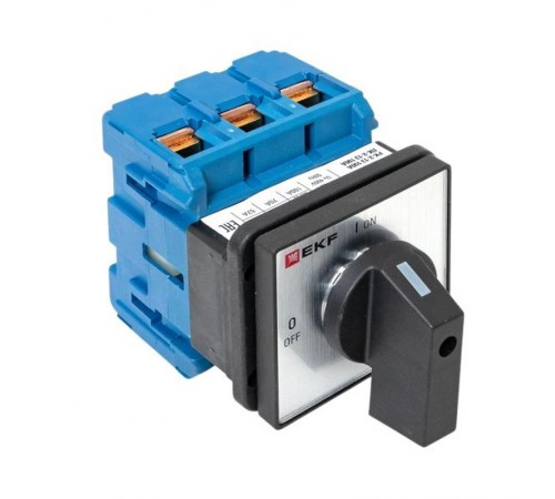 Переключатель кулачковый ПК-2-13 100А 3P "ВКЛ-ВЫКЛ" EKF PROxima  pk-2-13-100  EKF