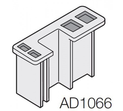 Адаптер для шины 400/800А (4шт)  AD1066  ABB