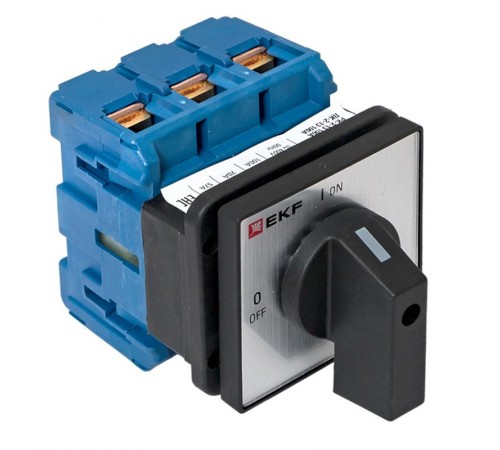 Переключатель кулачковый ПК-2-13 100А 3P "ВКЛ-ВЫКЛ" EKF PROxima  pk-2-13-100  EKF