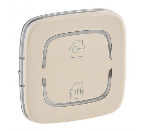 Valena ALLURE Сл.кость MyHome Накладка  для мех. BUS/SCS.С символом "GEN-On-Off".2 модуля  755368  Legrand