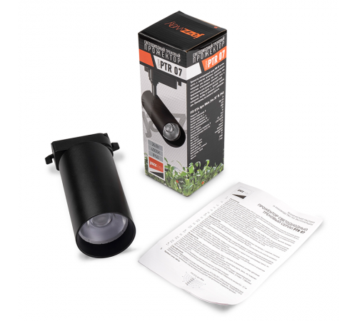 Лампа светодиодная PTR 0724 Agro White 24w 38° BL (черный) IP40  .5051393  Jazzway