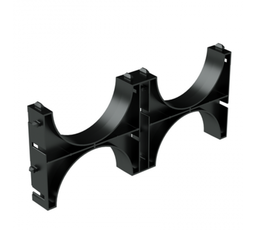 Держатель расстояния (кластер) для двустен. труб д.160 (двойной)  025162  DKC