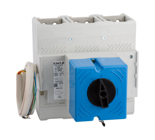 Выключатель автоматический ВА57-39-345430-400А-4000-690AC-РНН400AC-ПЭ400AC-УХЛ3  146716  КЭАЗ