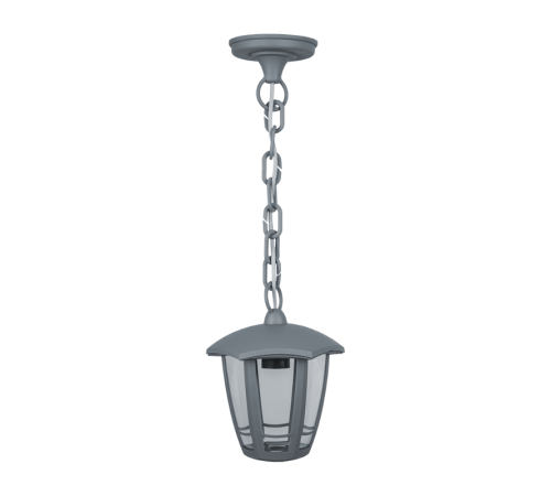 Светильник садово-парковый NOF-P09-GR-IP44-E27 (6 граней подвесной серый)  80467   Navigator