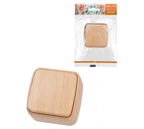 Выключатель 1-кл. открытой установки IP20 10А, сосна "Дача" Народная  SQ1824-0051  TDM