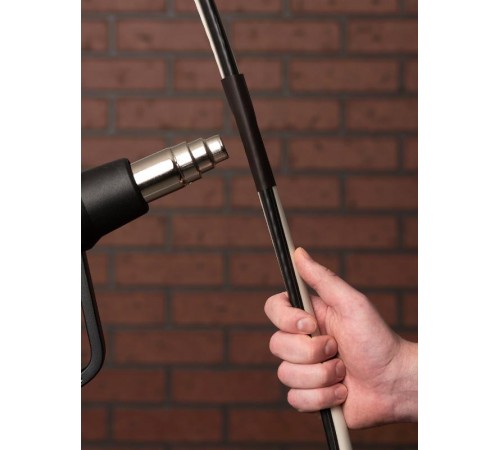 Термоусаживаемая трубка ТУТ нг 25/12,5 черная EKF PROxima  tut-25-b-1m  EKF