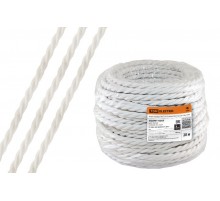 Ретро провод "Эко" 3х1,5 витой ГОСТ белый (20м)  SQ2801-0203  TDM