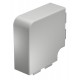 Крышка плоского угла кабельного канала WDK 60x130 мм (ПВХ,светло-серый) (WDK HF60130LGR)  6183433  OBO Bettermann