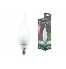 Лампа светодиодная LED 5Вт E14 220В 3000К WFC37 свеча на ветру  SQ0340-0015  TDM