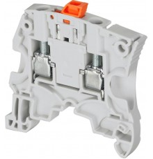 Клемма ZS6-S с разъединителем, серая, 6мм.кв.  1SNK506315R0000  TE