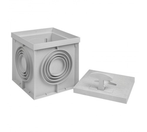 Грунтовый колодец контрольно-измерительный, 300х300х300мм EKF PROxima   gc-8170   EKF