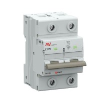 Выключатель автоматический AV-125 2P 125A (C) 10kA  AVERES mcb125-2-125C-av EKF