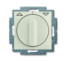 ABB Basic 55 Шале (белый) Выключатель жалюзийный поворотный без фиксации  1101-0-0931   2CKA001101A0931  ABB