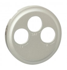 Celiane Титан Накладка TV-FM-SAT розетки  068585  Legrand