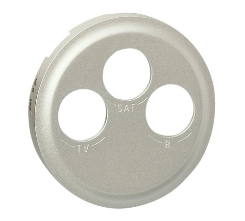 Celiane Титан Накладка TV-FM-SAT розетки  068585  Legrand