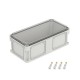 Корпус пластиковый RAM box IP67 400х200х146 мм (высота крышки 21) стенка с выбивными фланцами прозрачная крышка  542211  DKC