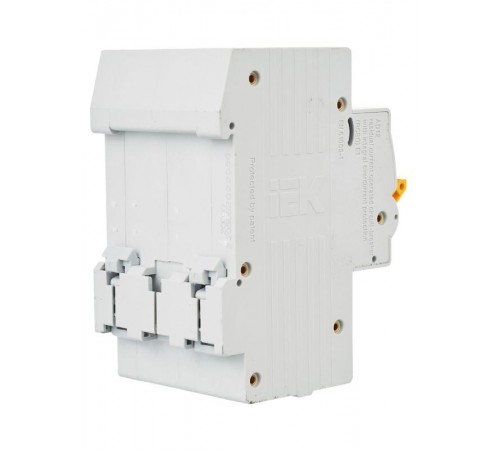 Выключатель автоматический дифференциального тока АД12 2п 50А C 30мА тип AC (3 мод)  MAD10-2-050-C-030  IEK