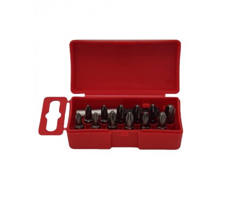 Набор бит PH/PZ Industrial с держателем бит в кейсе, 13 шт  02291016  Felo