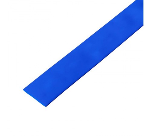 Термоусадка 30,0 / 15,0 мм, синяя (1м)  23-0005  REXANT