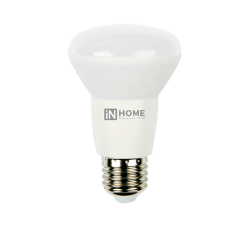 Лампа светодиодная LED-R63-VC 9Вт 230В Е27 4000К 810Лм  4690612024325  IN HOME