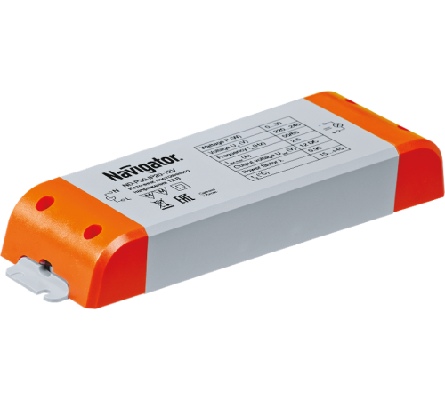Драйвер для светодиодной ленты LED ND-P30-IP20-12V 30Вт 12В IP20  71461  Navigator