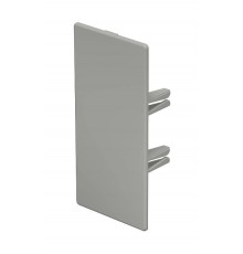 Торцевая заглушка кабельного канала WDK 60x130 мм (ПВХ,серый) (WDK HE60130GR)  6022529  OBO Bettermann