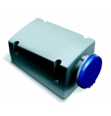 Розетка для монтажа на поверхность с подключением шлейфа 216RL9, 16A, 2P+E, IP44, 9ч  2CMA168389R1000  ABB