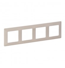 Valena LIFE Слоновая кость Рамка 4-ая  754044  Legrand
