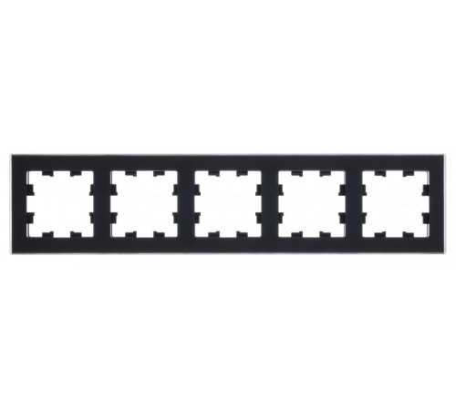 AtlasDesign Nature Черный Рамка 5-ая, матовое органическое стекло   ATN331005  SE