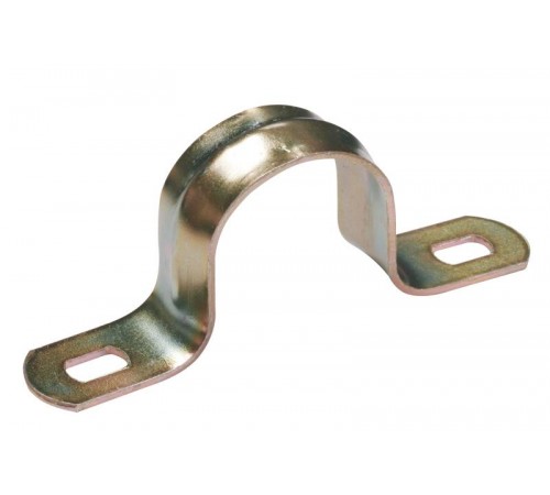 Скоба металл.двухлапковая СМД  d16-17мм  CMAT11-16-100  IEK