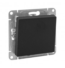 Механизм выключателя, одноклавишный, перекрёстный, чёрный Эпика EKF  UP1-SWB-12  EKF