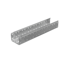 Лоток перф. 100х150х1,5 L2500 мм "Быстрый монтаж ПЛЮС" HD  LPplus100-150-1.5-2500 HD  КМ-Профиль